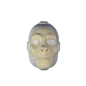 Facial simio con menton
